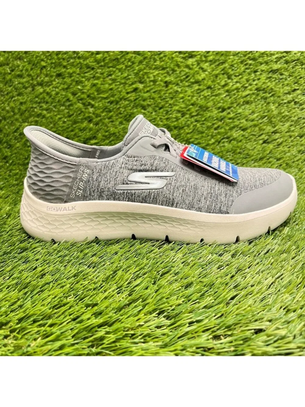Skechers Go Walk Flex Dacey Womens Size 6.5D Gray Running Walking Shoes Sneakers